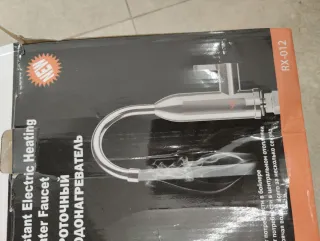 Grifo Calentador Agua Eléctrico