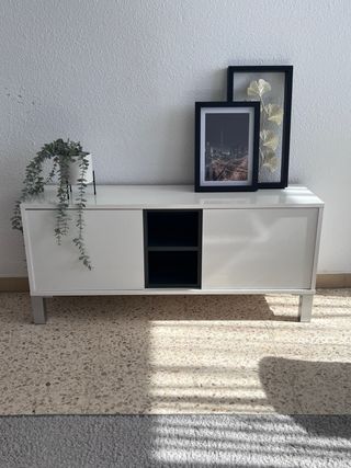 Mueble auxiliar blanco