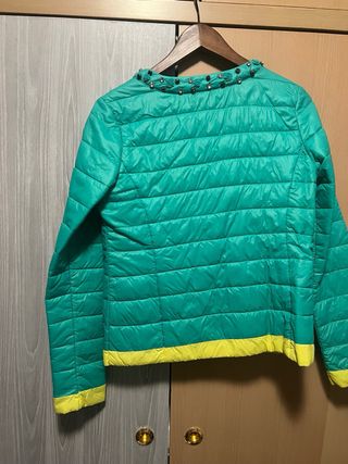 Chaqueta ROSASHOOCK verde y amarilla