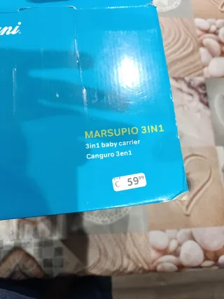 Marsupio Giordani 3 en 1
