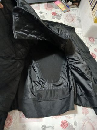 Chaqueta Motera Riding Tribe Negra y Verde