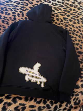 Sudadera Serial Danger cremallera Y2K 2000