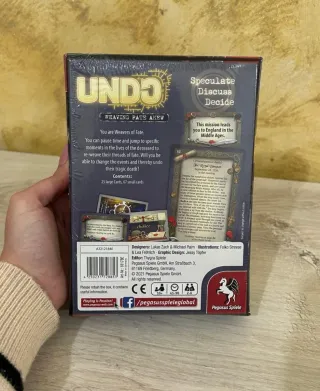 Undo: Weaving Fate Anew - Gioco da tavolo