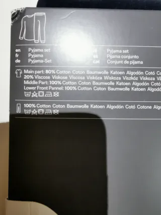 Pijama C&A Talla S Hombre