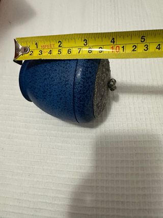 Preciosos joyeros decorados en azul y plata