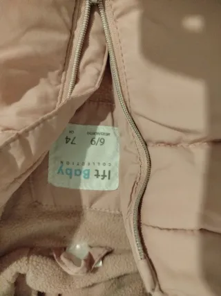 Abrigo bebé niña 6-9 meses