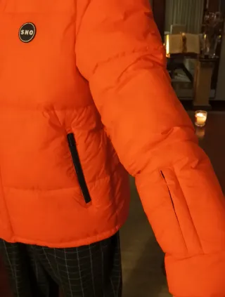 Chamarra de Nieve Naranja