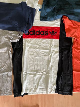 Lote Camisetas Adidas y Nike Talla M-L