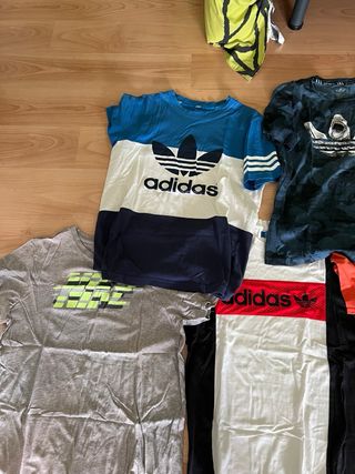 Lote Camisetas Adidas y Nike Talla M-L