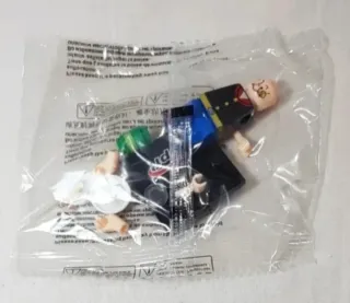 Figura Popeye tipo Lego con lata de espinacas