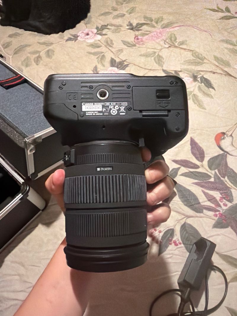 Cámara Canon EOS Digital Negra afbeelding 4