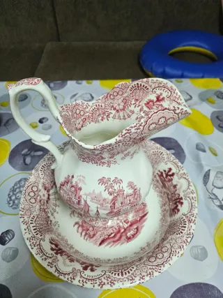 Jarra y palangana La Cartuja de Sevilla