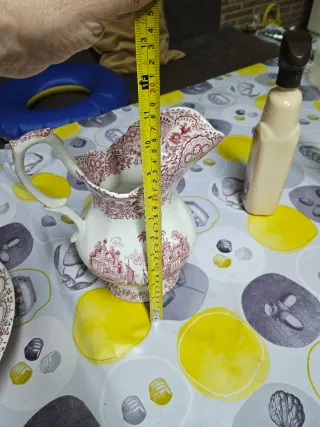 Jarra y palangana La Cartuja de Sevilla