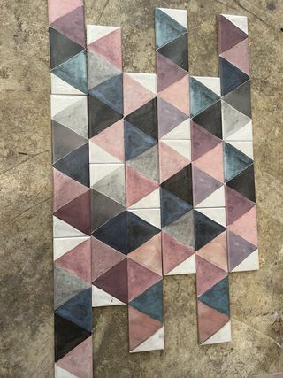 Baldosas Triangulares Decorativas