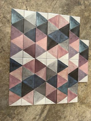 Baldosas Triangulares Decorativas