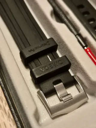 Correa caucho 20mm para Omega Seamaster