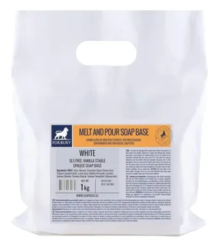 Base jabón blanco Forbury 1kg