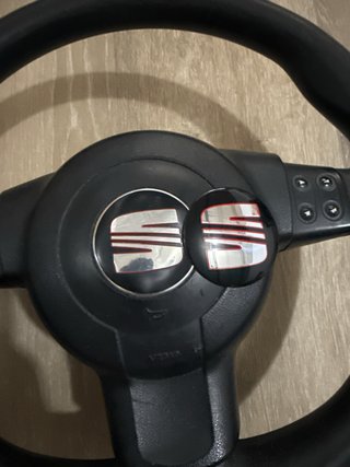 Pegatina Emblema Volante SEAT  FR CUPRA