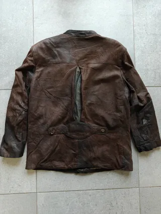Chaqueta Cuero Bávara Vintage XL