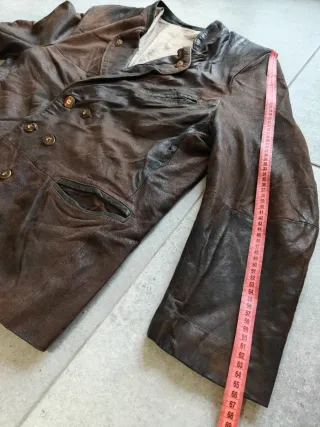 Chaqueta Cuero Bávara Vintage XL