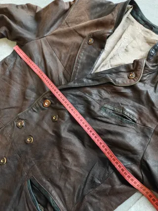 Chaqueta Cuero Bávara Vintage XL