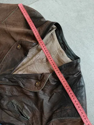 Chaqueta Cuero Bávara Vintage XL