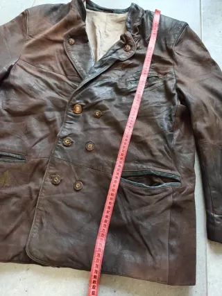 Chaqueta Cuero Bávara Vintage XL
