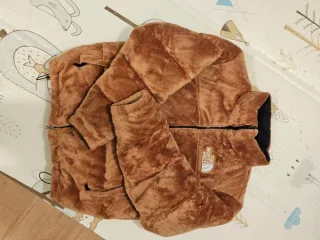 Cazadora The North Face Versa Velour Nuptse Marrón