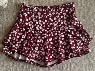 Falda pantalón floral