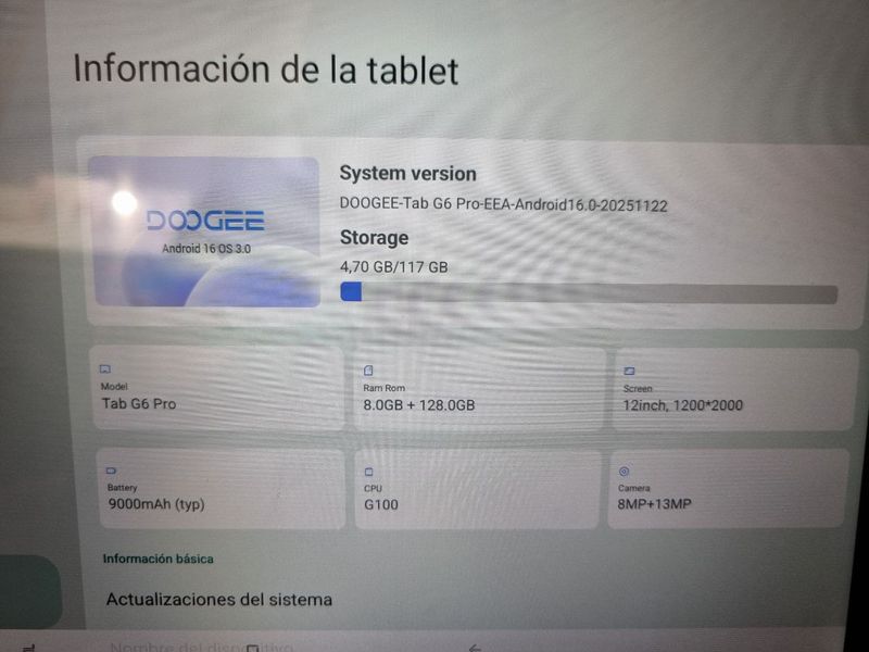 Tablet Android con teclado ratón y puntero afbeelding 6