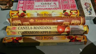 Lote de Inciensos Variados