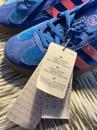 Adidas Gazelle Indoor W Azul/Rosa Talla 39⅓