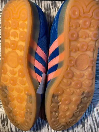 Adidas Gazelle Indoor W Azul/Rosa Talla 39⅓