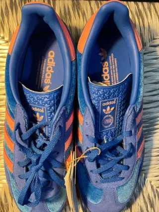 Adidas Gazelle Indoor W Azul/Rosa Talla 39⅓