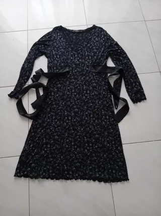 Abito Conbipel nero fantasia