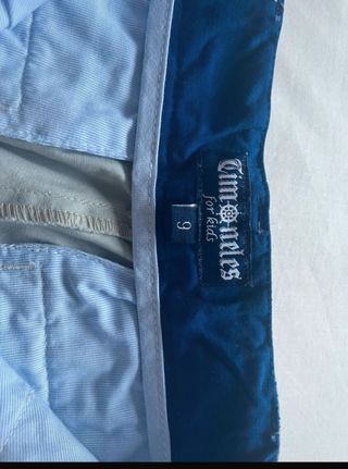 Traje Ceremonia Niño azul y Gris