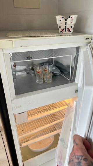 Nevera Whirlpool blanca