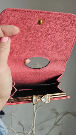 Cartera Ted Baker rosa coral