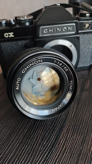 Chinon CX, Tomioka auto Chinon 1:1.4/55