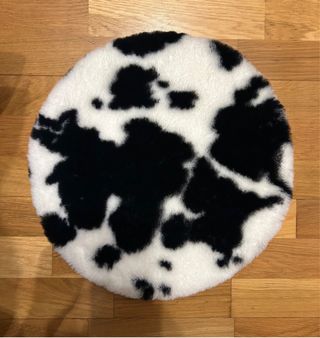 Mini alfombra estampado vaca SIN USAR