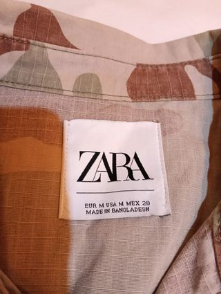 Camisa militar unisex