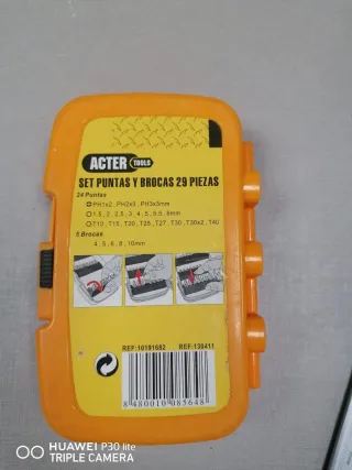 Estuche de brocas y puntas ACTER