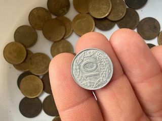 Lote Monedas Antiguas Pesetas y Francos