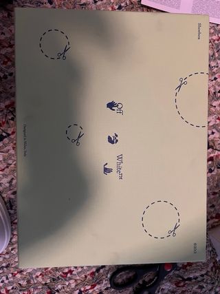 Zapatillas Off White Talla 41 Negras y Blancas