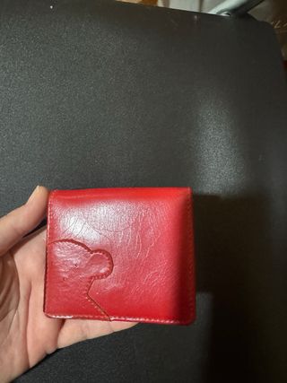 Monedero Tous Piel Rojo
