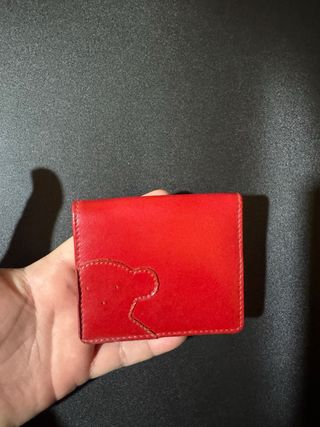Monedero Tous Piel Rojo
