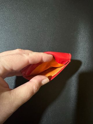 Monedero Tous Piel Rojo