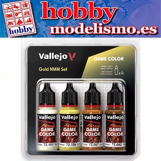 Vallejo Game Color Oro NMM Set 4x18ml
