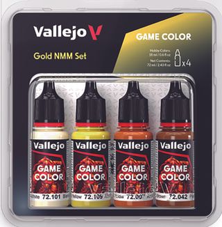 Vallejo Game Color Oro NMM Set 4x18ml