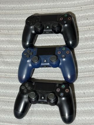 Mandos PS4 (PlayStation 4) Negros y Azul